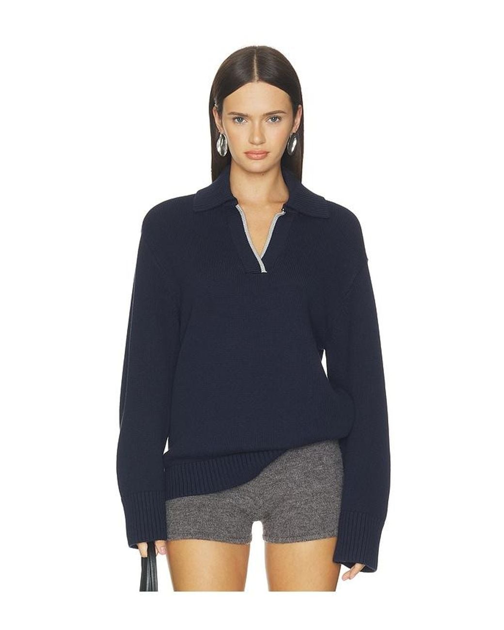 ALIGNE Blue Judith Merino Jumper