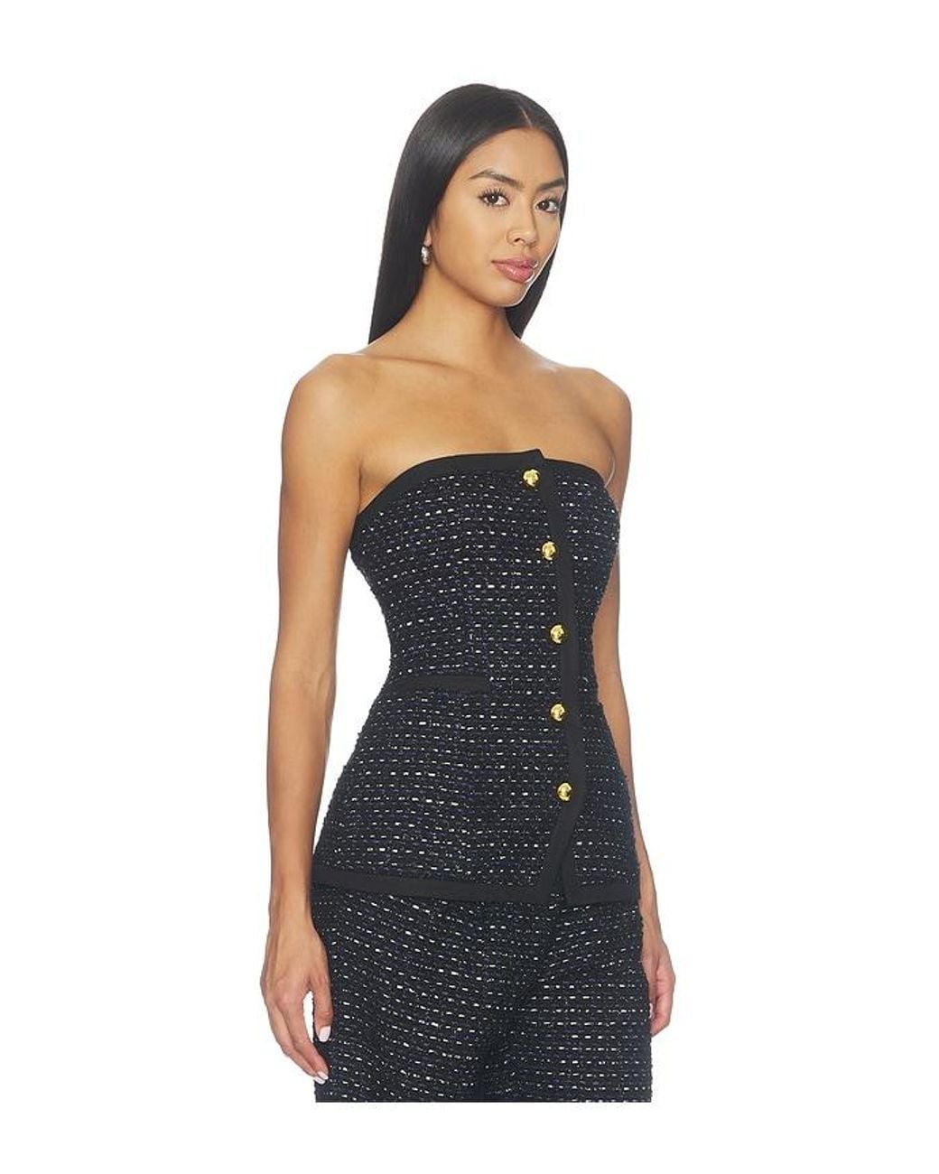 Maude Club Black Lisette Top