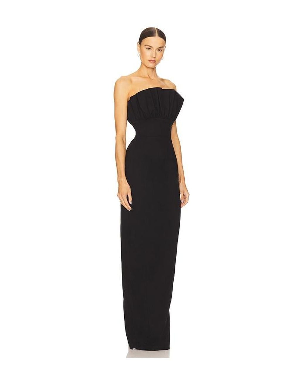 SAU LEE Black Noah Gown
