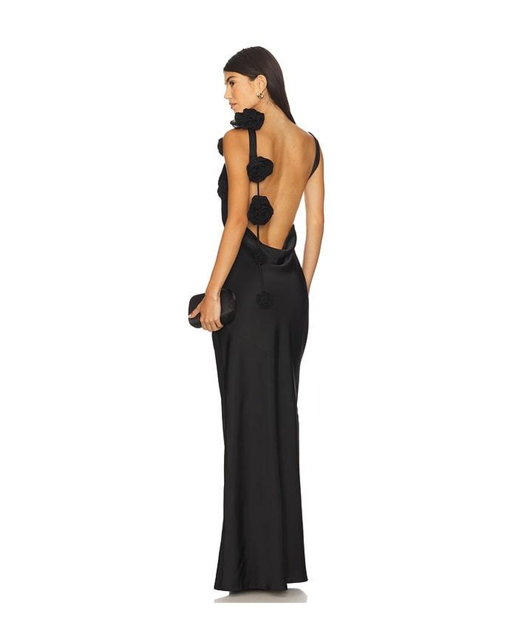 Lovers + Friends Black Angela Gown
