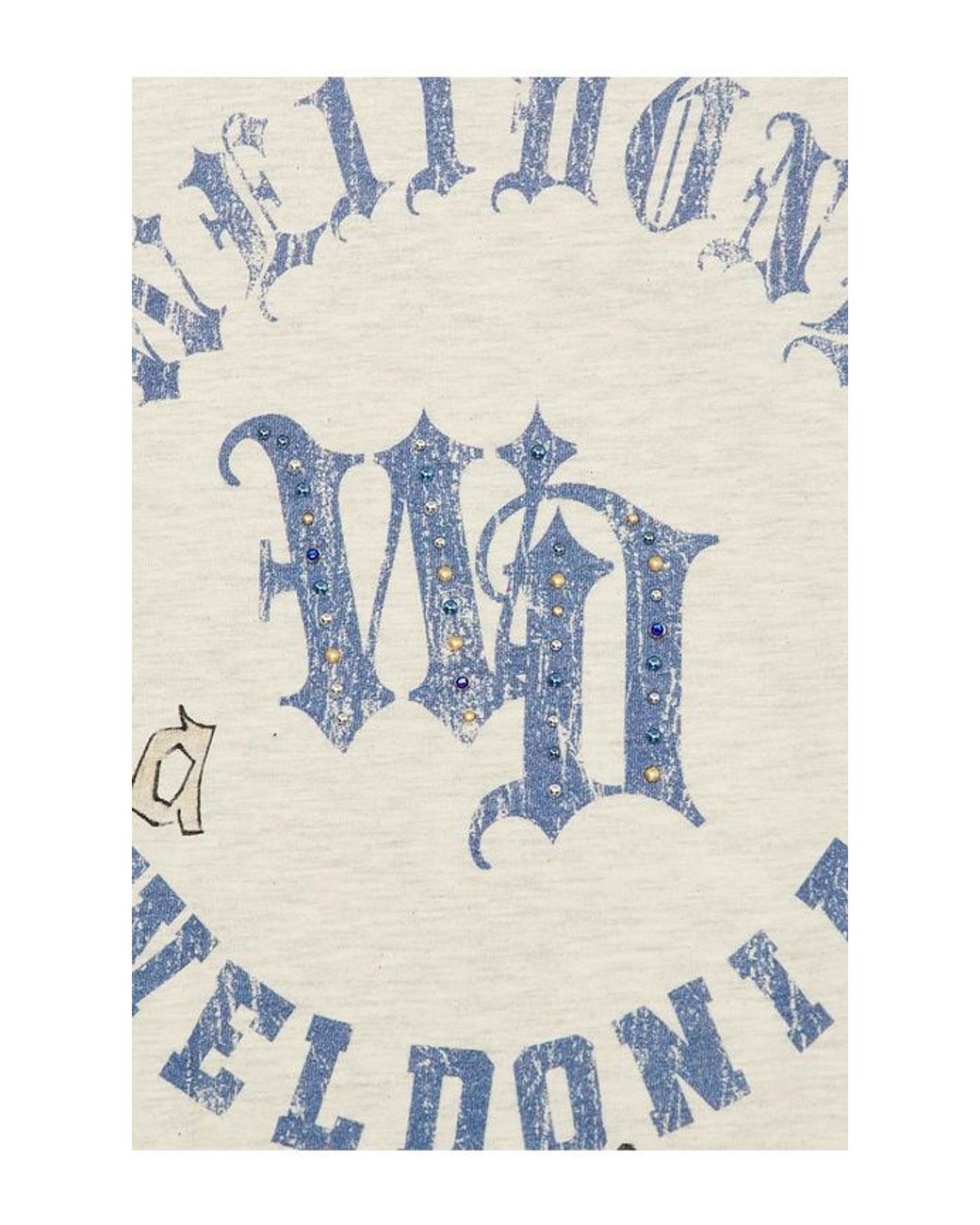 we11done Multicolor Doodle Printed T-Shirt for men