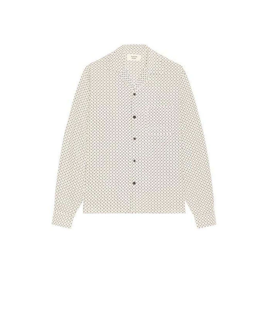 Austin Post Blue Sundown Shirt for men