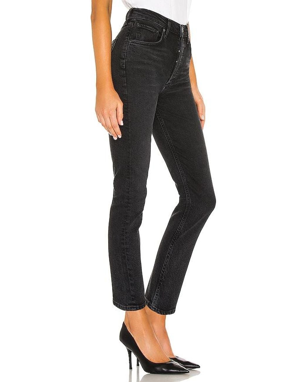 Pierna Recta Riley En Color Negro Talla (También En 31, 32, 33, 34) Agolde de color Black