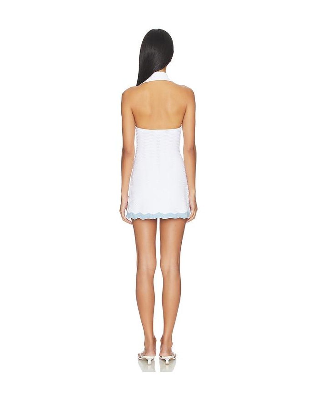 retroféte White Dorianne Dress