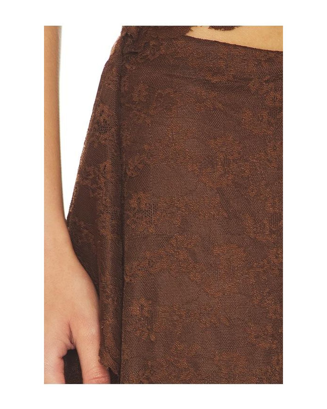 SOVERE Brown Harper Skirt