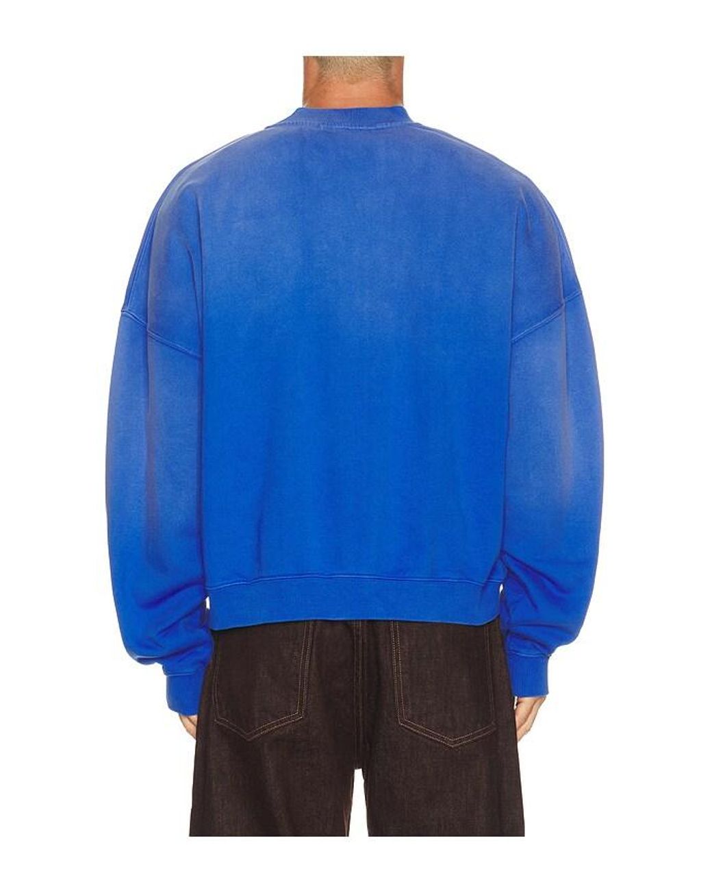 Siegelman Stable Blue Crest Patch Henley Shirt for men