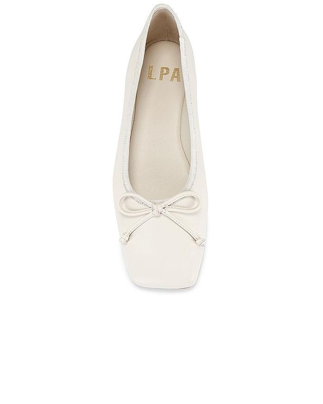 LPA White Natasha Ballet Flat