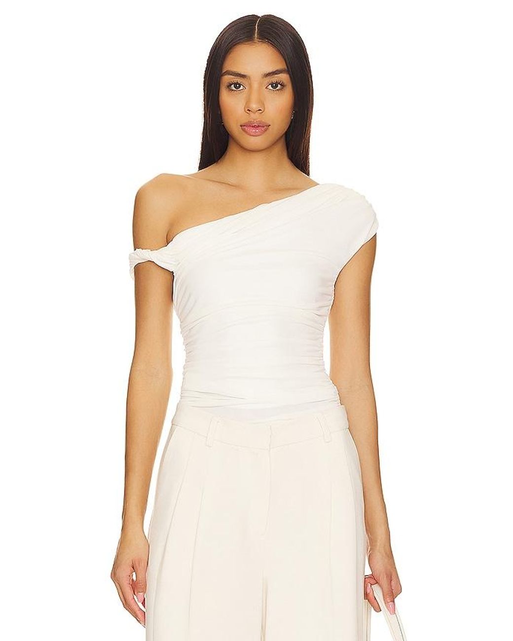 Misha White Paison Top