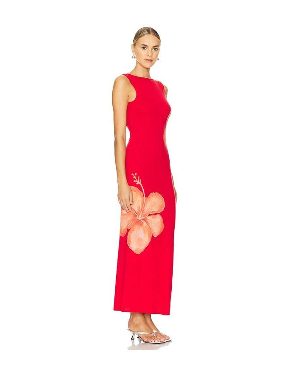 Lovers + Friends Red Vicenta Maxi Dress