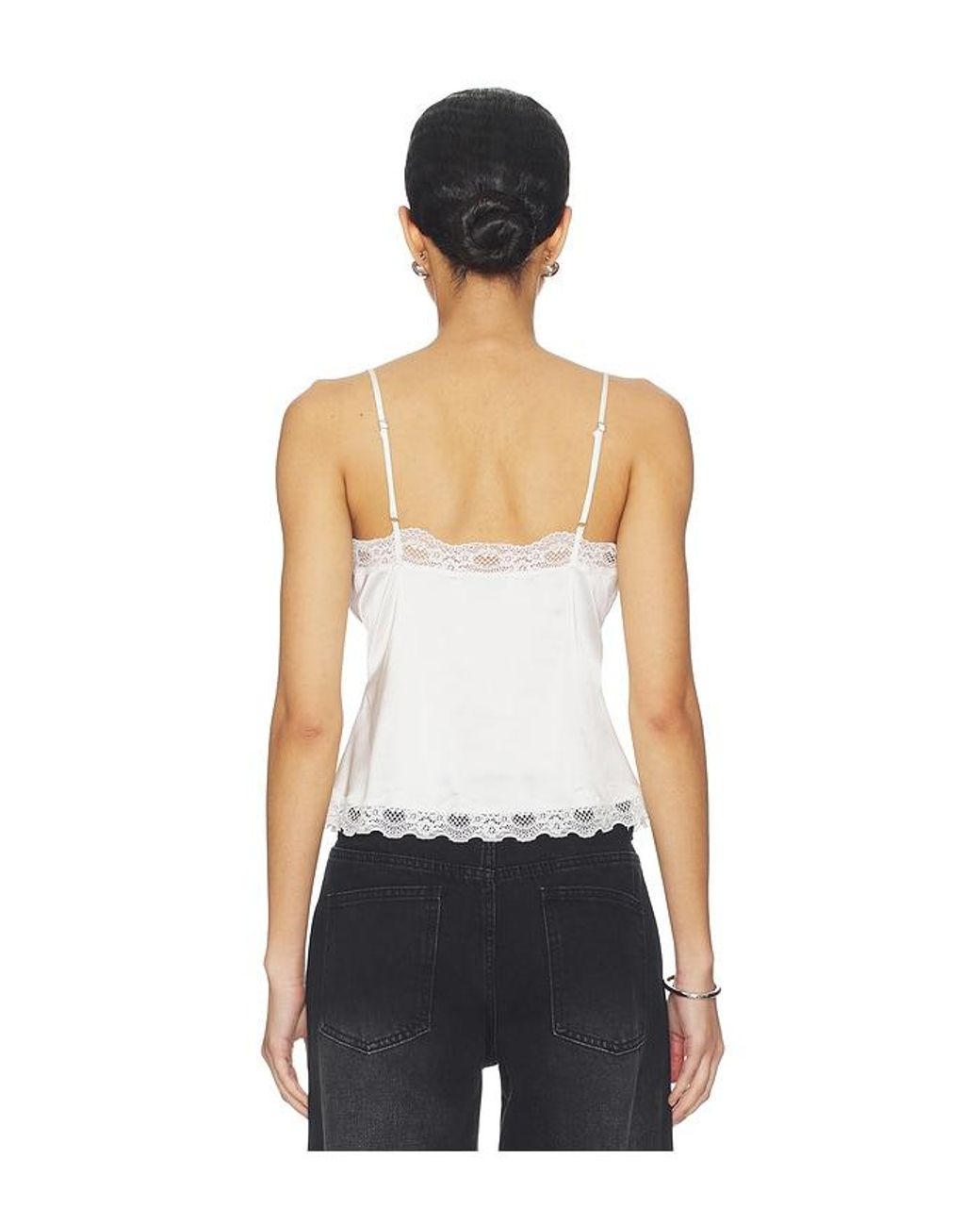 GUIZIO White Blair Top