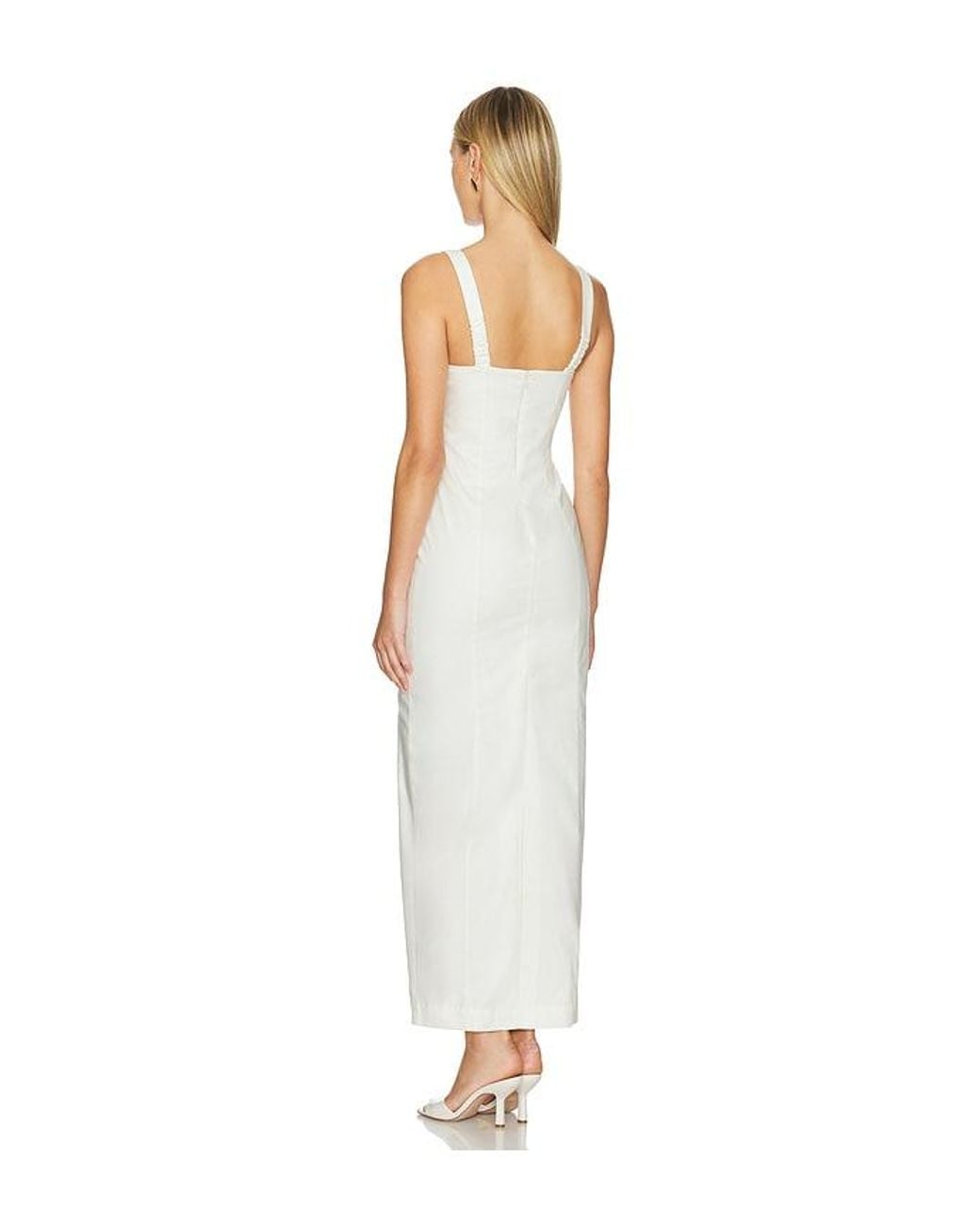 L'academie White 'Academie Renia Maxi Dress