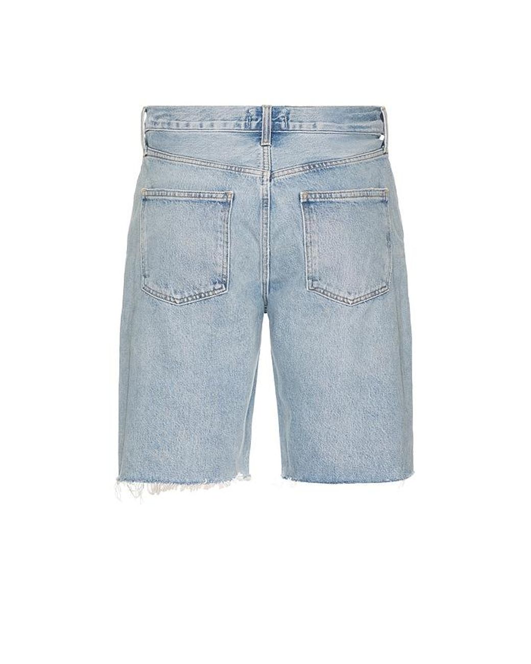 Anson Shorts En Color Azul Talla En Agolde de hombre de color Blue