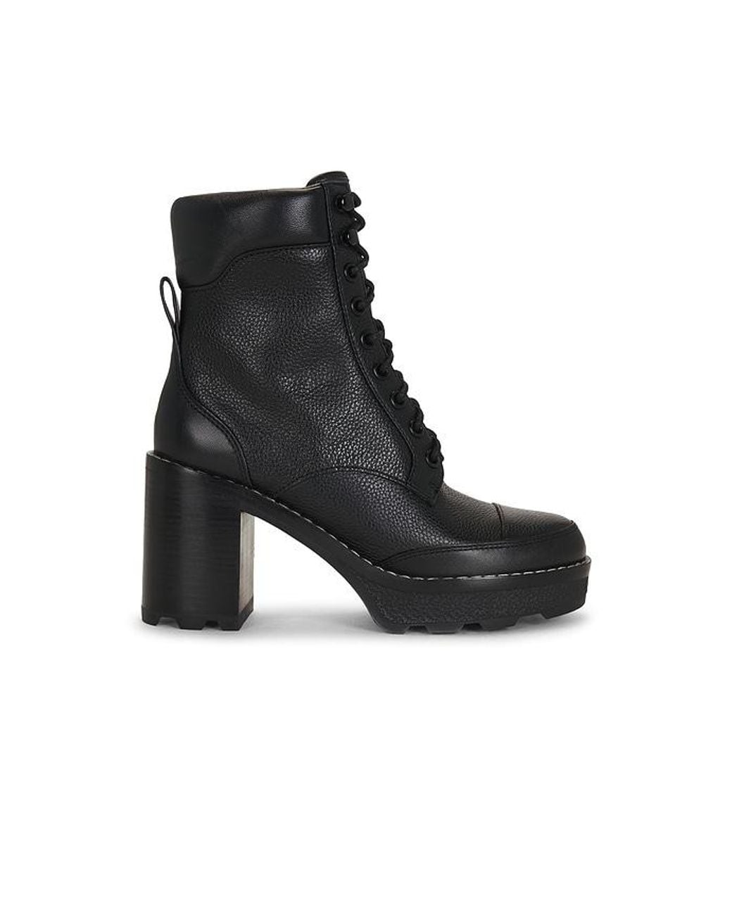 Tory Burch Black Romy Lug Heel Boot