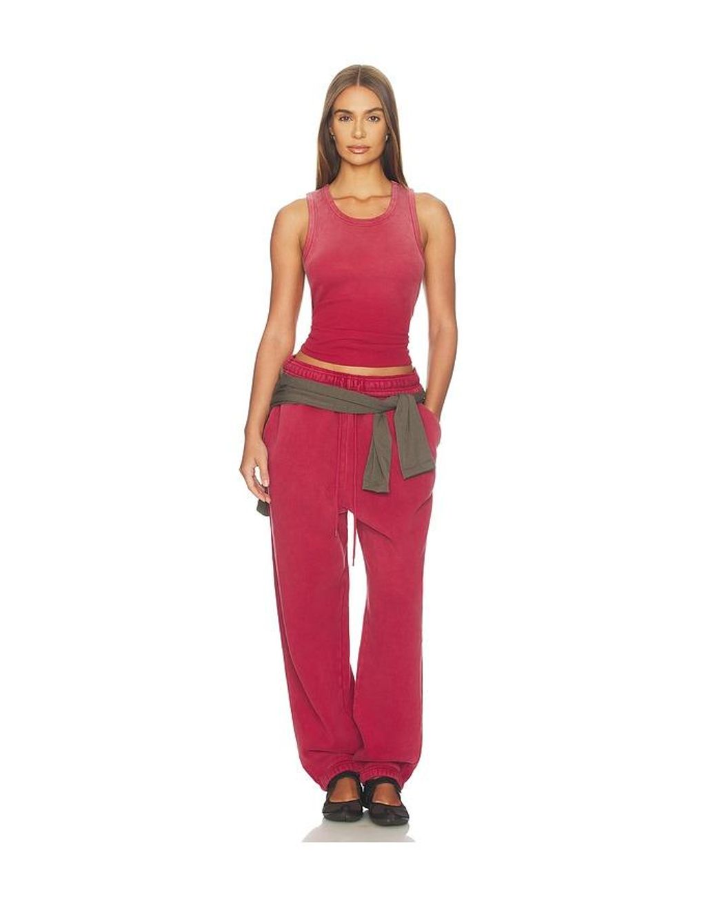 Entire studios Red Rib Tank