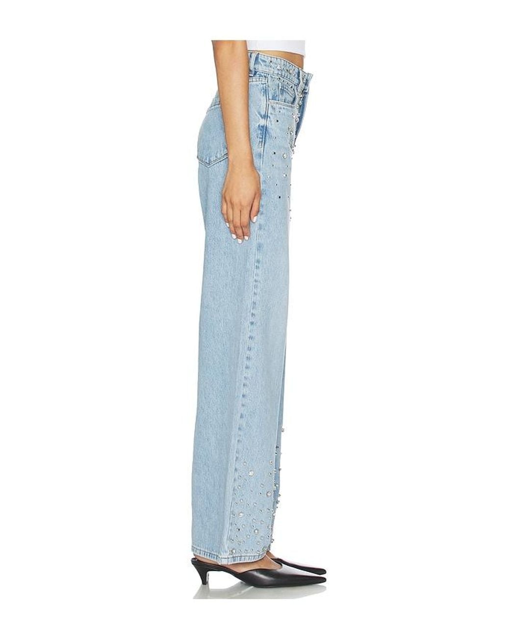Blank NYC Blue The Sky Wide Leg