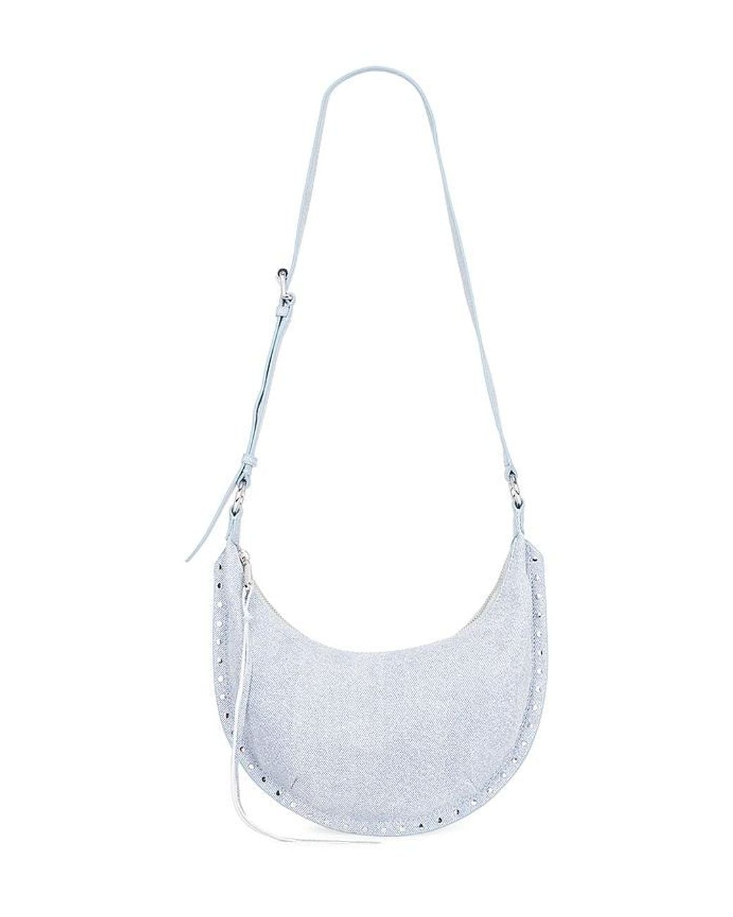 Rebecca Minkoff White Darren Small Crescent Xbody