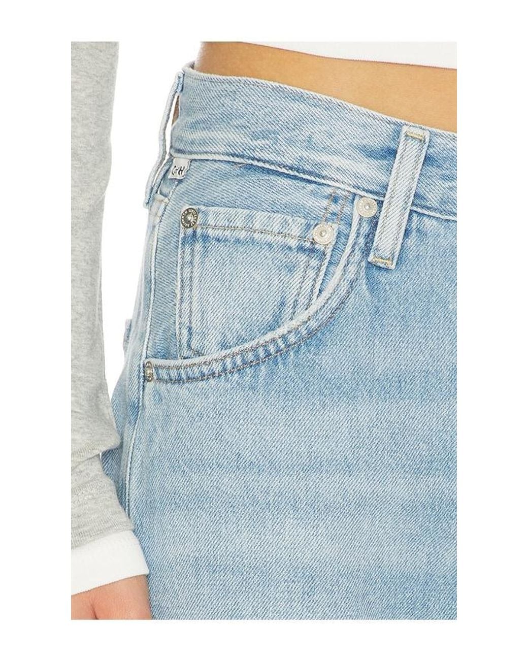Citizens of Humanity Blue Winslow Boyfriend Jeans