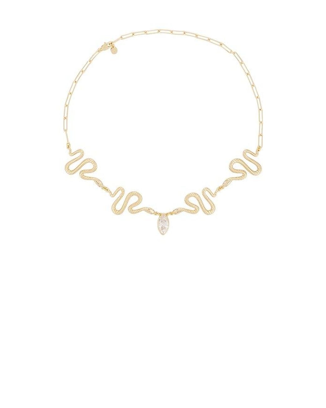 Ettika Black Royal Snake Choker
