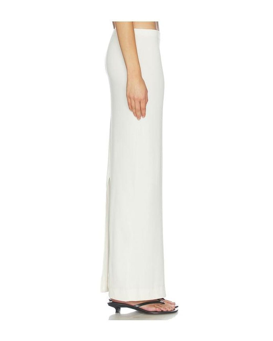 WAO White Maxi Skirt