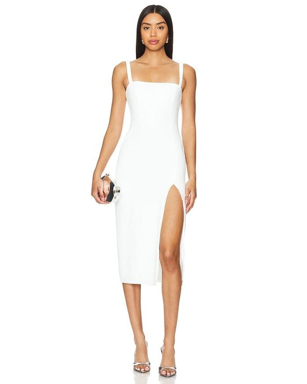 Amanda Uprichard White Mileena Dress