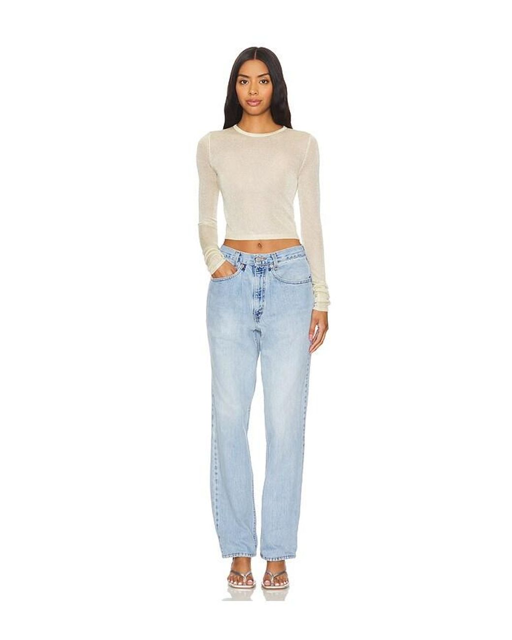 Lovers + Friends Blue Nathalie Sweater