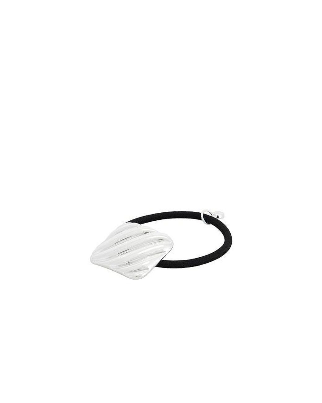 Ettika Blue Shiny Square Hair Tie