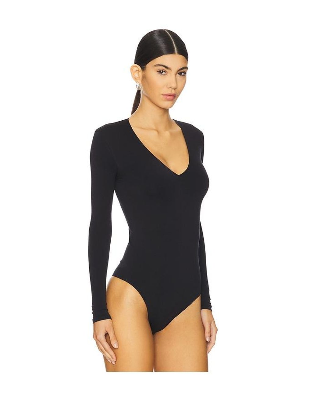BODY PRIMA BALLET DEEP V en Black. Commando
