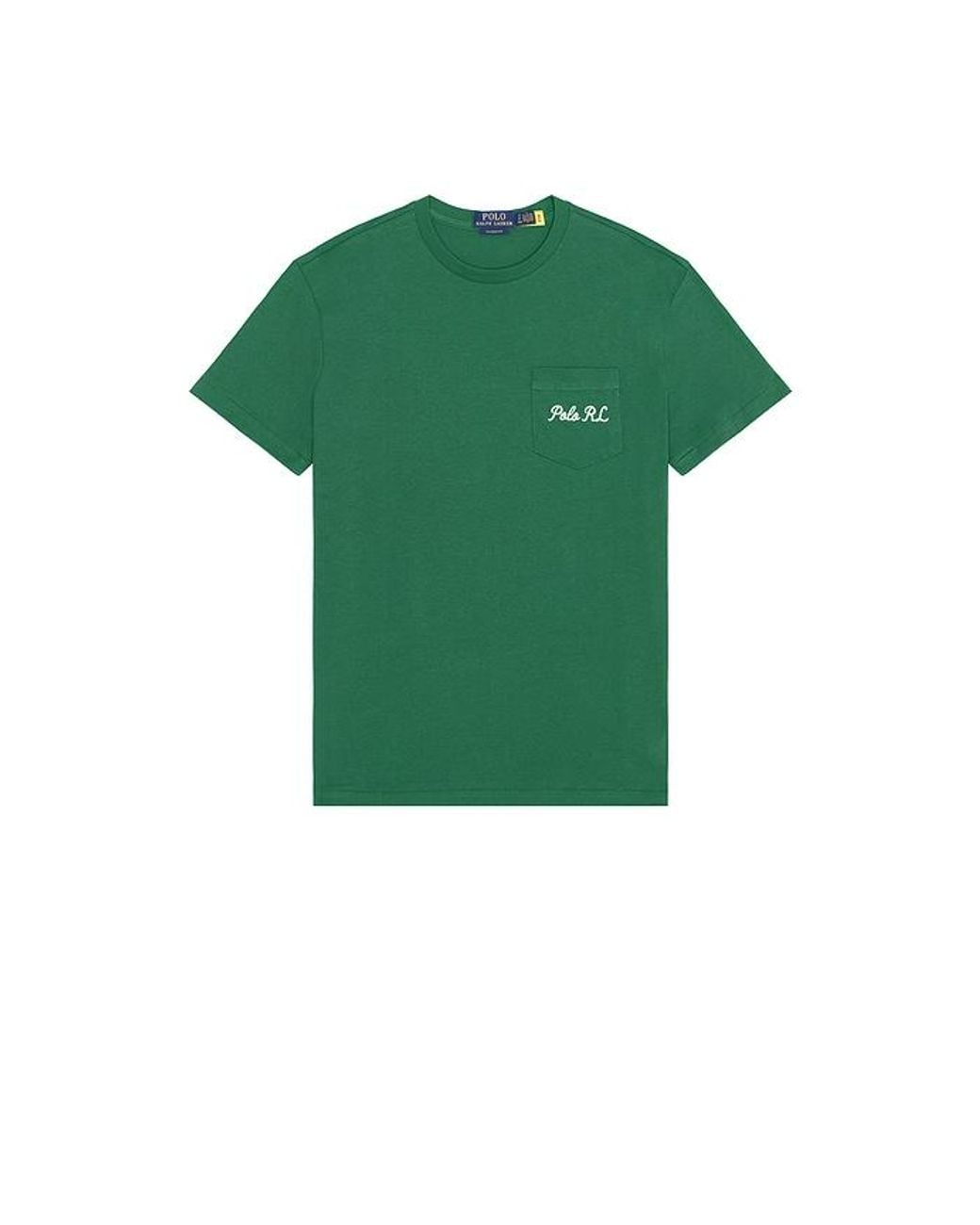 Polo Ralph Lauren Green Short Sleeve Jersey Knit Litchfield Bear Graphic T-Shirt for men
