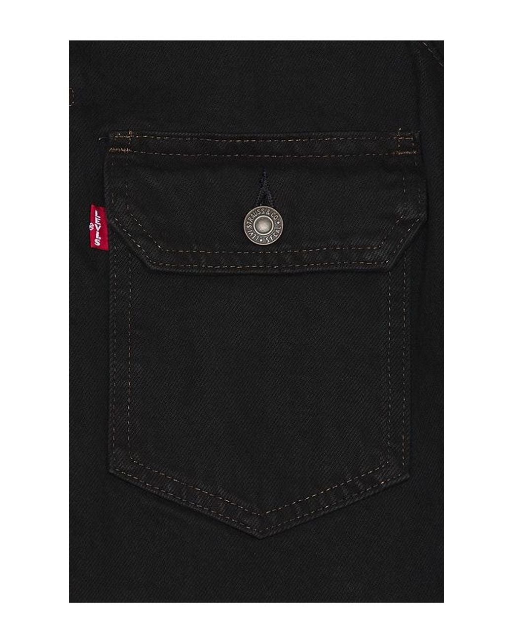 Levi's Black Type 2 Trucker Jacket for men