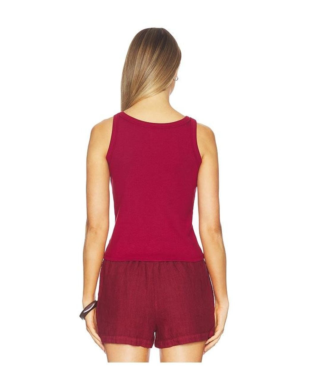 VIR VITA Red Noemie Tank