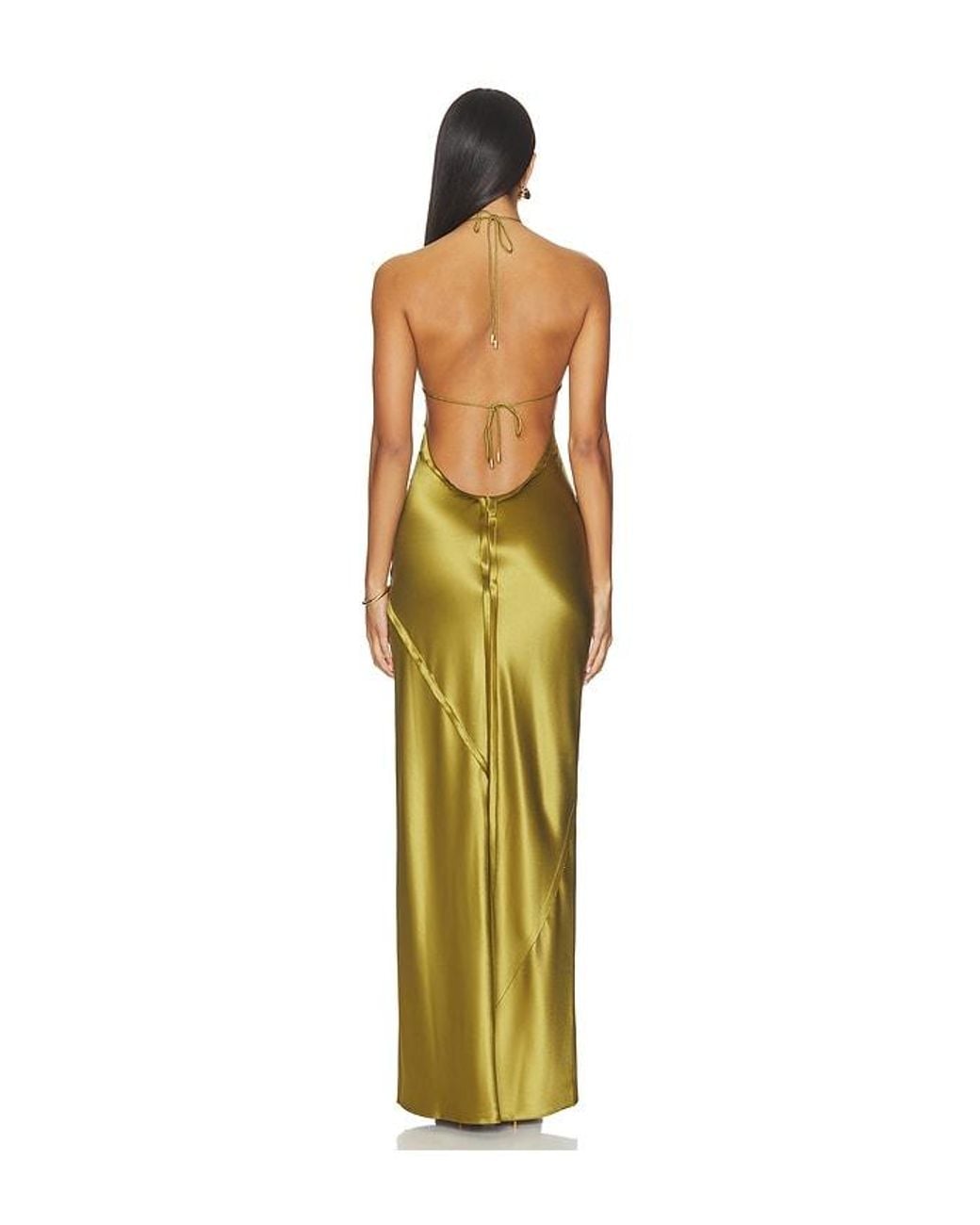 retroféte Yellow X Revolve Sylvia Dress