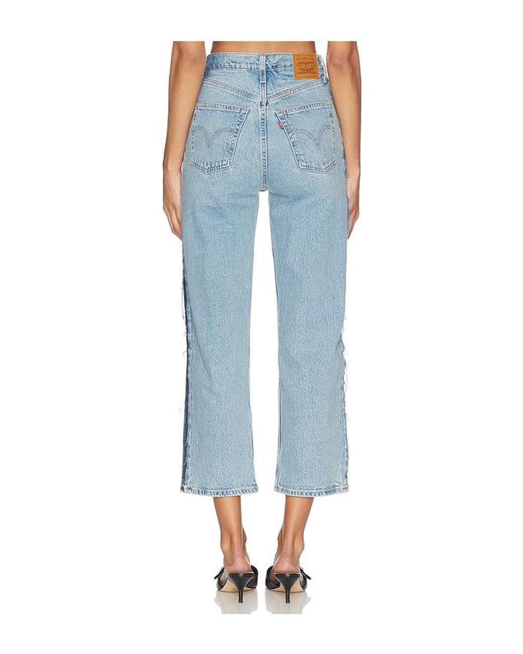 Levi's Blue Ribcage Ankle Decon Straight