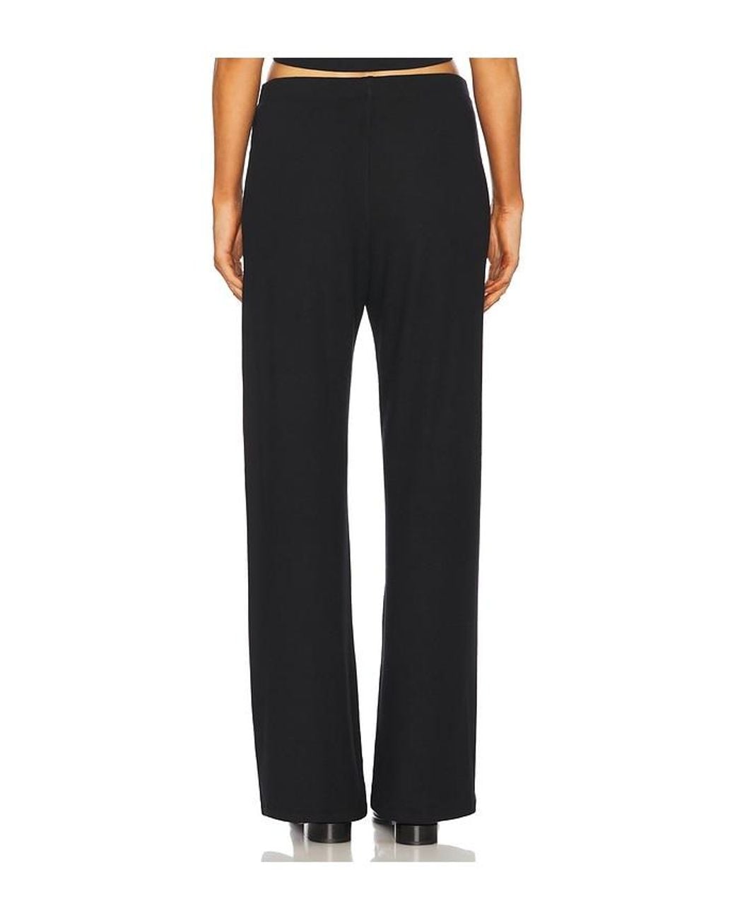 Leset Black Lauren Wide Leg Pant