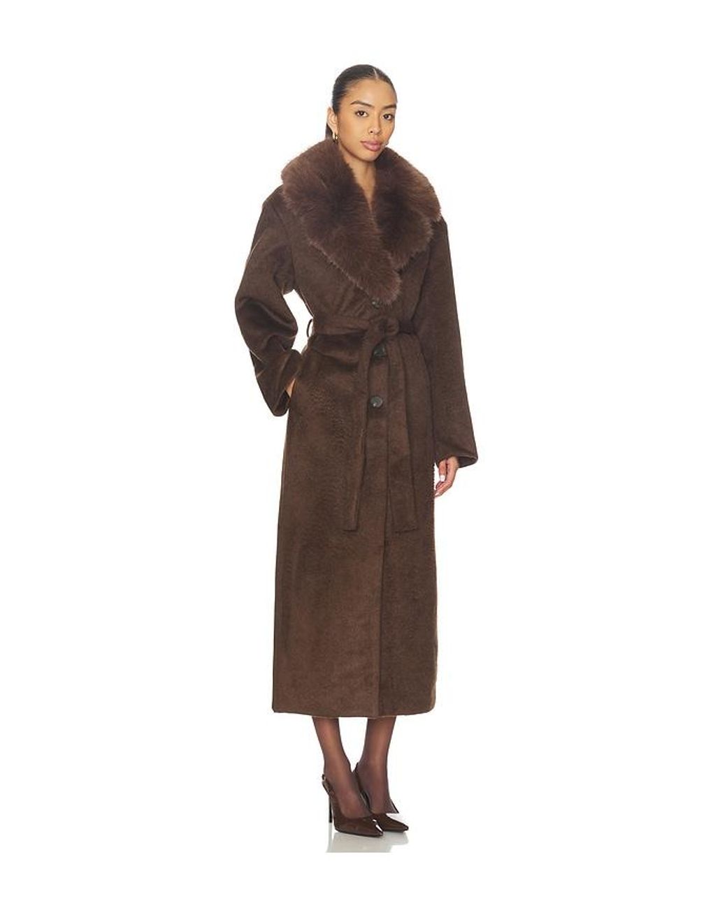 Lamarque Brown X Revolve Tillie-L Coat