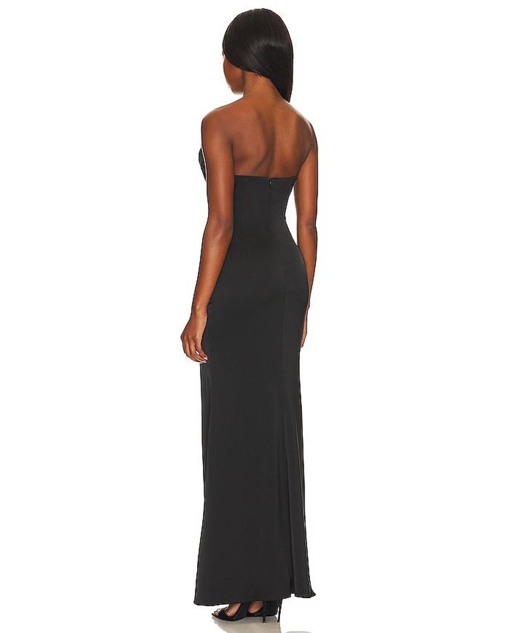 Katie May Black Taylor Gown