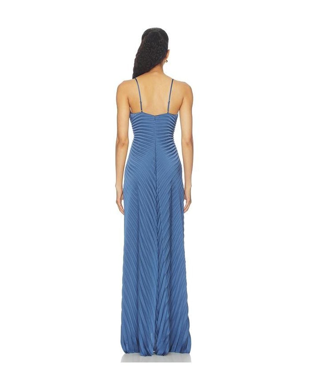 A.L.C. Blue Genevieve Gown