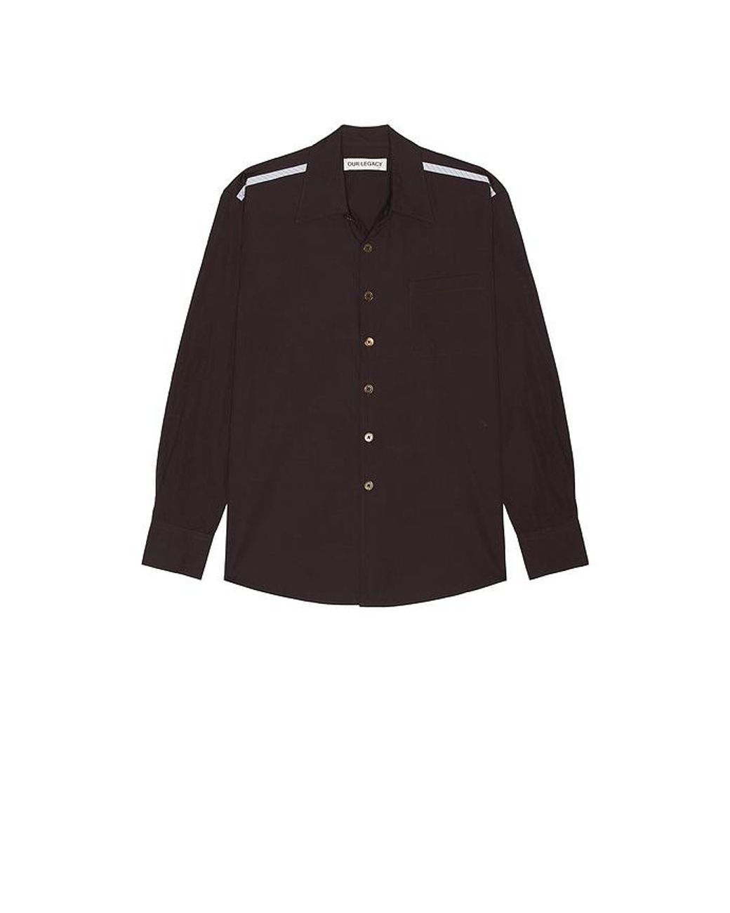 Our Legacy Black Above Shirt for men