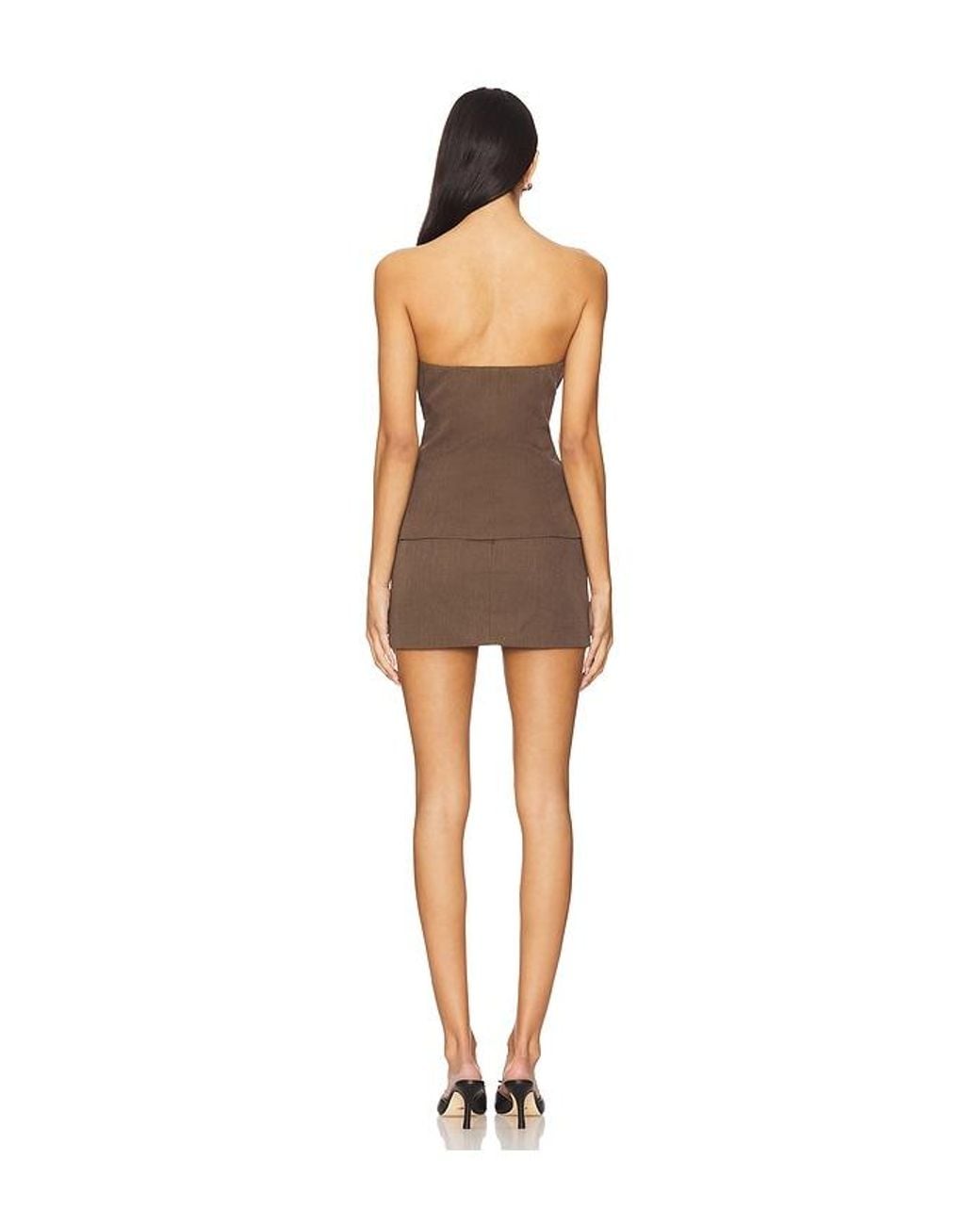 ALL THE WAYS Brown Marni Skirt Set