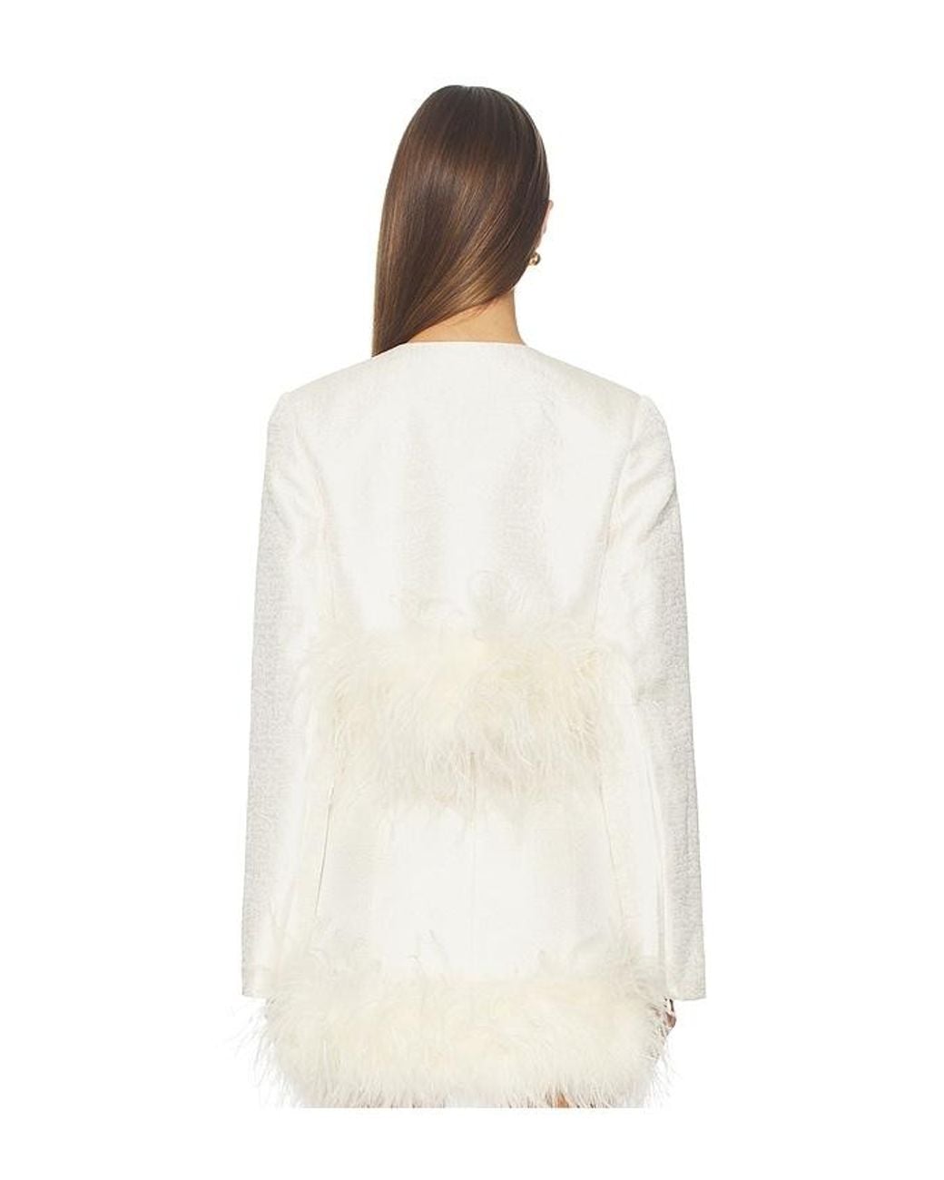 Lovers + Friends White Balboa Jacket