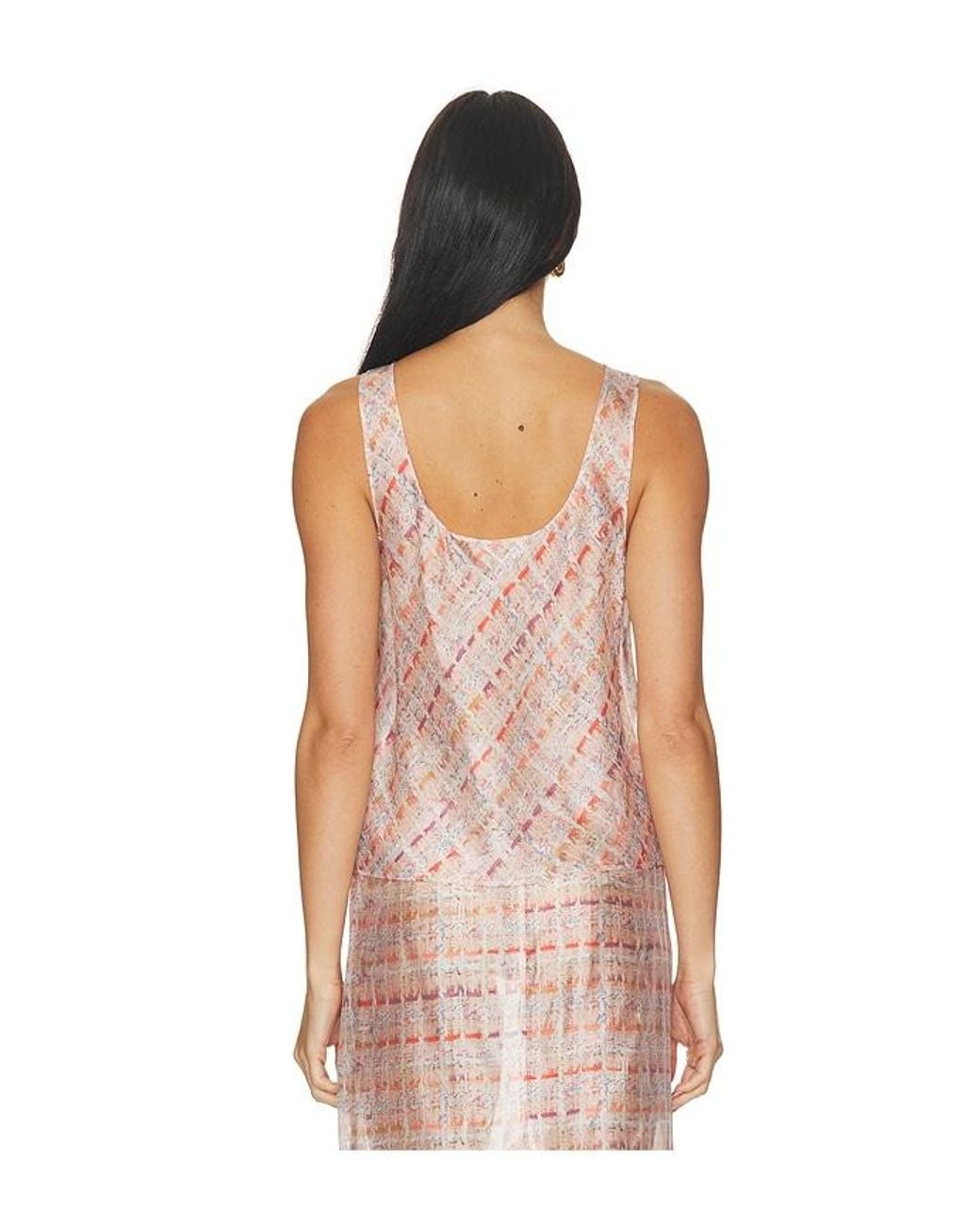 Lovers + Friends Pink Gemini Top