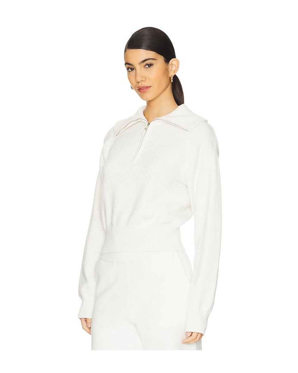 Tularosa White Rey Sweater