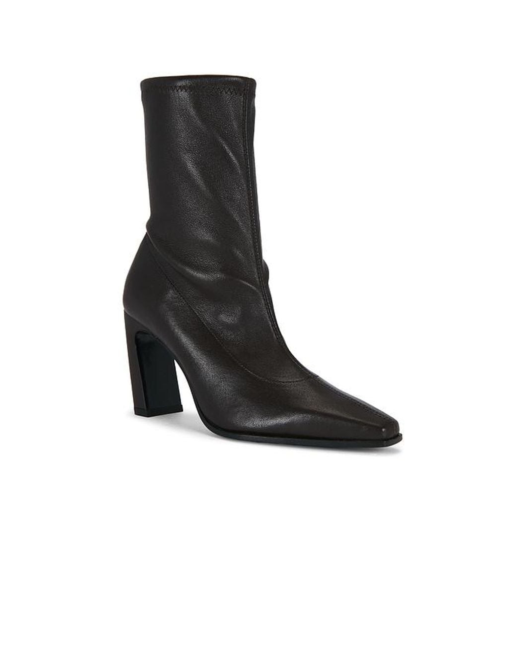 BOTTINES STASSI en Brown Stuart Weitzman en coloris Black