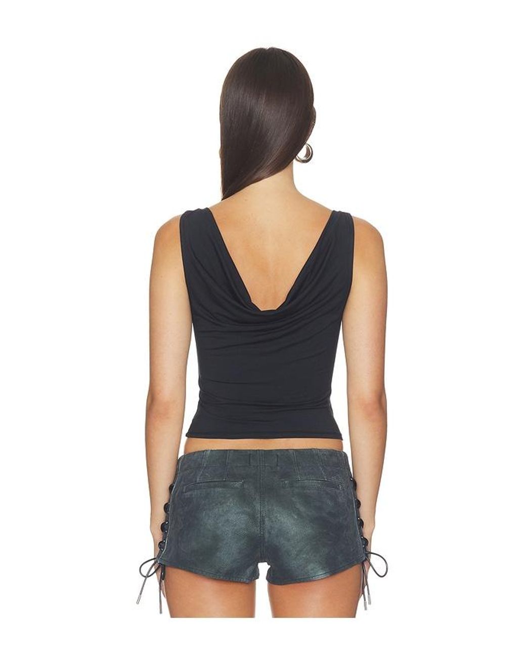 Free People Black Were Going Out Cami