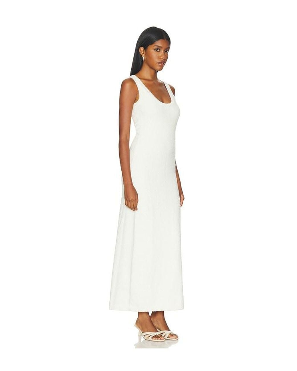Seven Wonders White Rozza Tank Knit Maxi Dress