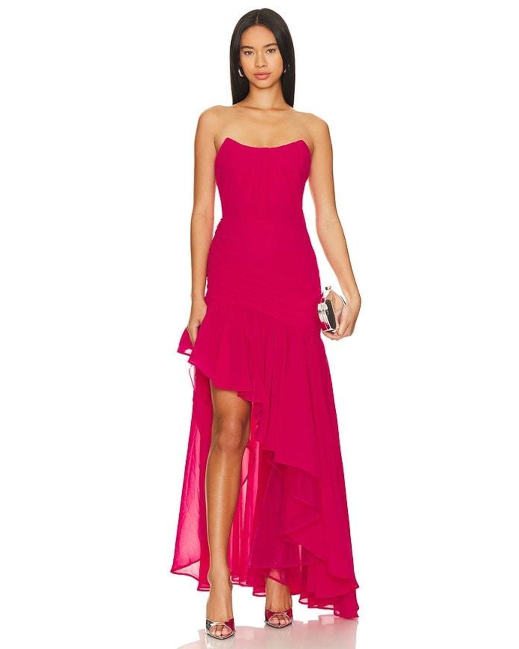Nbd Red Lerry Gown