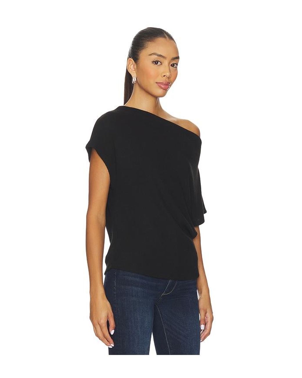 LNA Black Ryan Sleeveless Top