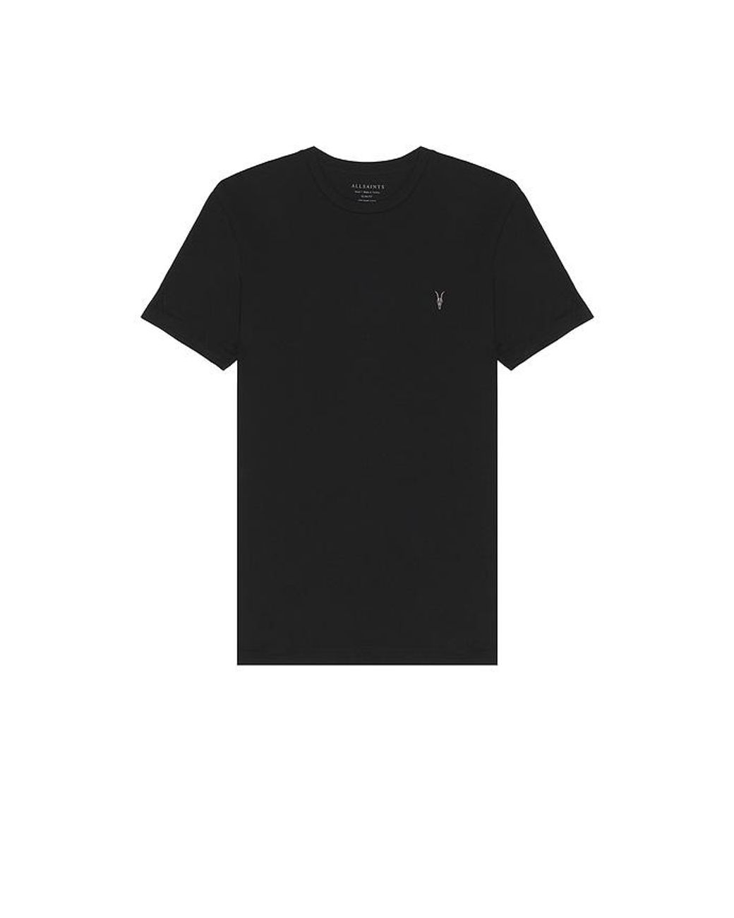 AllSaints Black Tonic Crew 3 Pack Tees for men