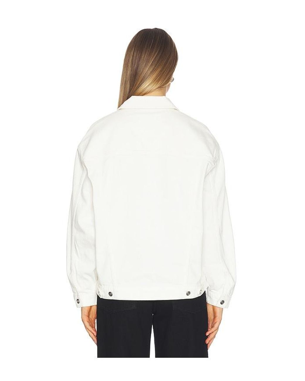 Anine Bing White Rory Jacket