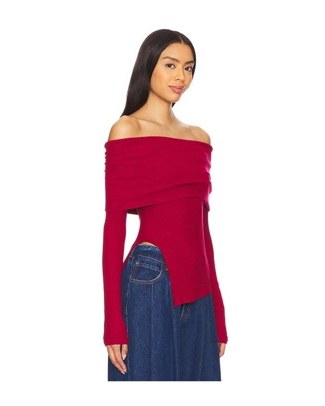 Lovers + Friends Red Dex Top