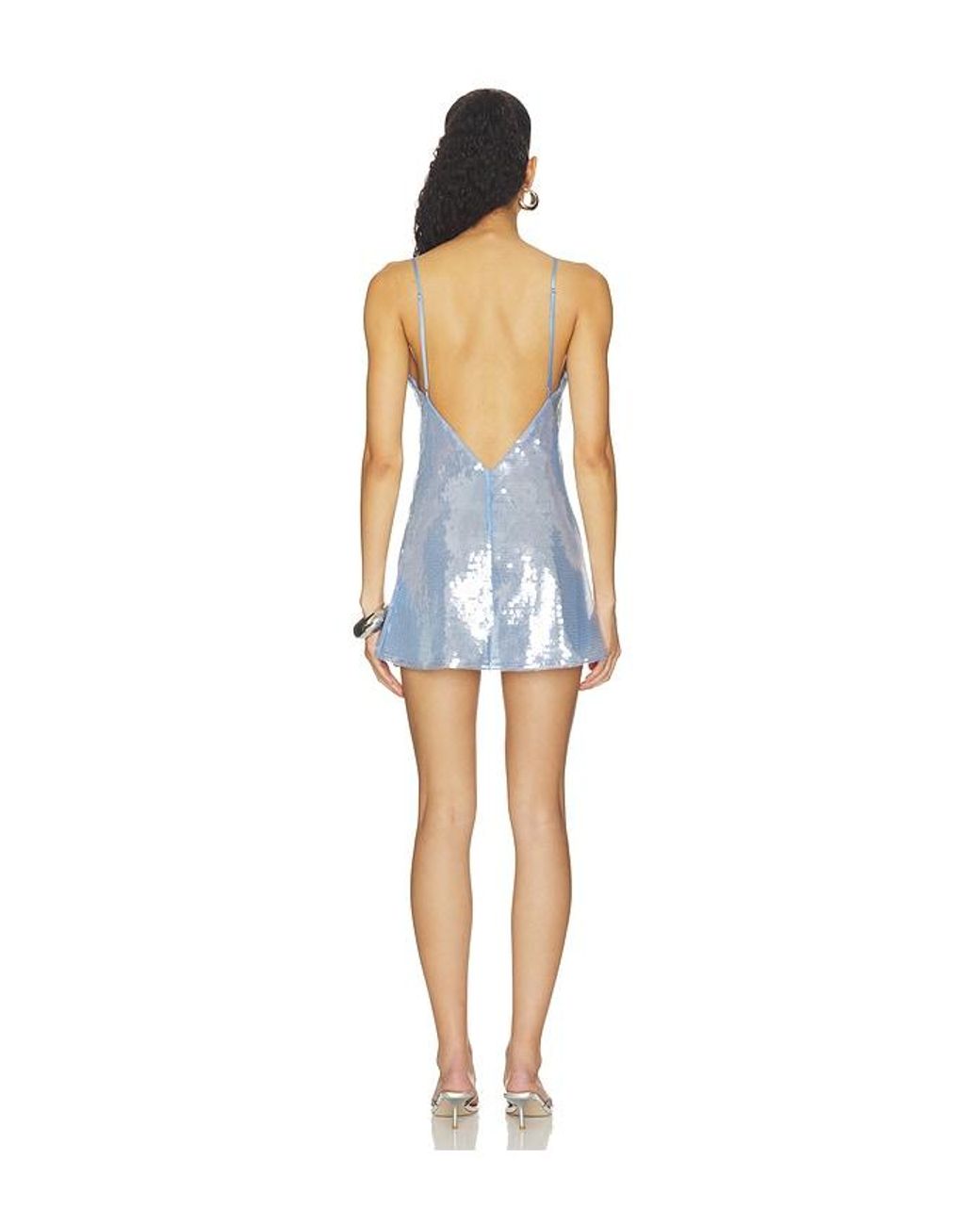 retroféte Blue Deserae Dress